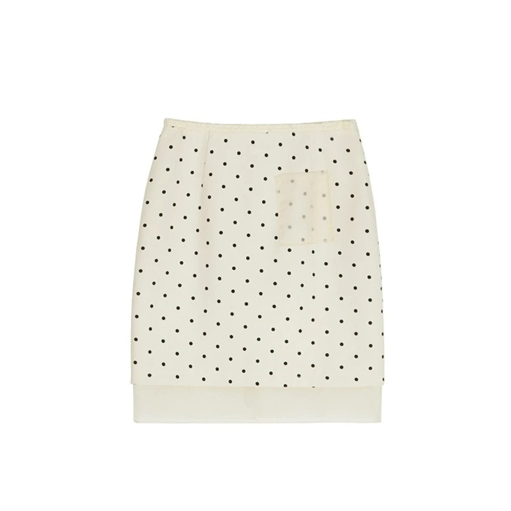 Polka-Dot Jacket or Skirt
