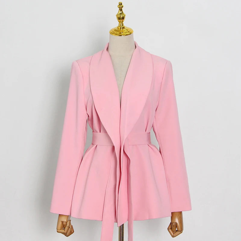 Bow-Front Longline Blazer