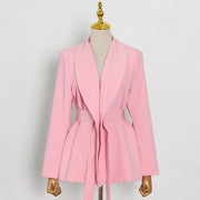 Bow-Front Longline Blazer