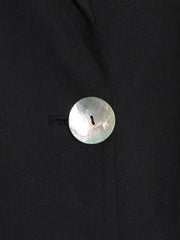 Notched-Lapel Longline Coat