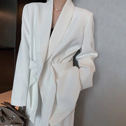 Bow-Front Longline Blazer