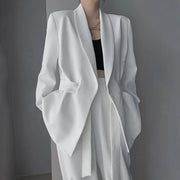Bow-Front Longline Blazer