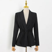 Bow-Front Longline Blazer