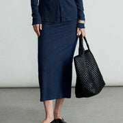 Fitted Shirt or Midi Skirt