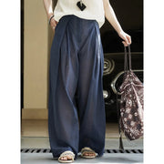 Sheer Wide-Leg Pants