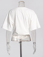 Rosette Short-Sleeve Tee