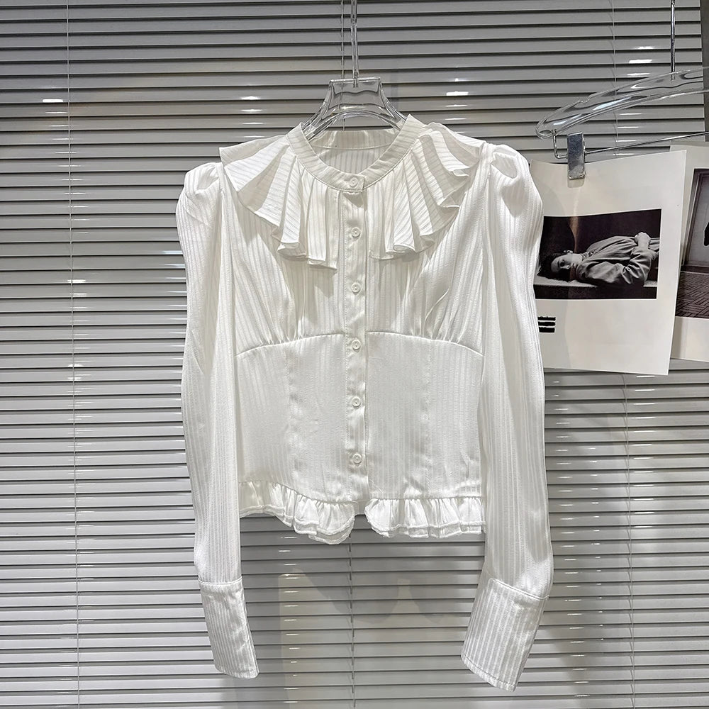 Ruffle Blouse or Shorts