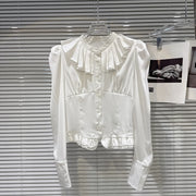 Ruffle Blouse or Shorts
