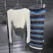 Textured Sweater or Skirt
