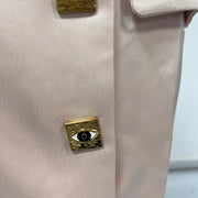 Fitted Longline Button Blazer