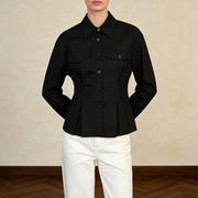 Flap-Pocket Button-Up Shirt