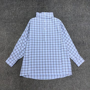 Plaid Long-Sleeve Pullover Shirt