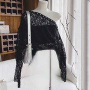 Lace Top or Bow-Detail Shorts