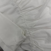 Asymmetric-Neck Balloon-Hem Dress