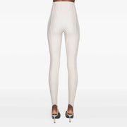 Pleated-Waist Slim-Fit Pants