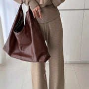 TWOTWINSTYLE Solid Spliced Lace Up Two Piece Set Female V Neck Long Sleeve Sweater Casual Lazy Women's Trousers Set Autumn New