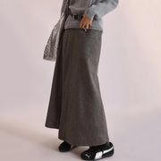 Wide-Leg Cropped Pants
