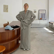 Pinstriped Blazer or Skirt