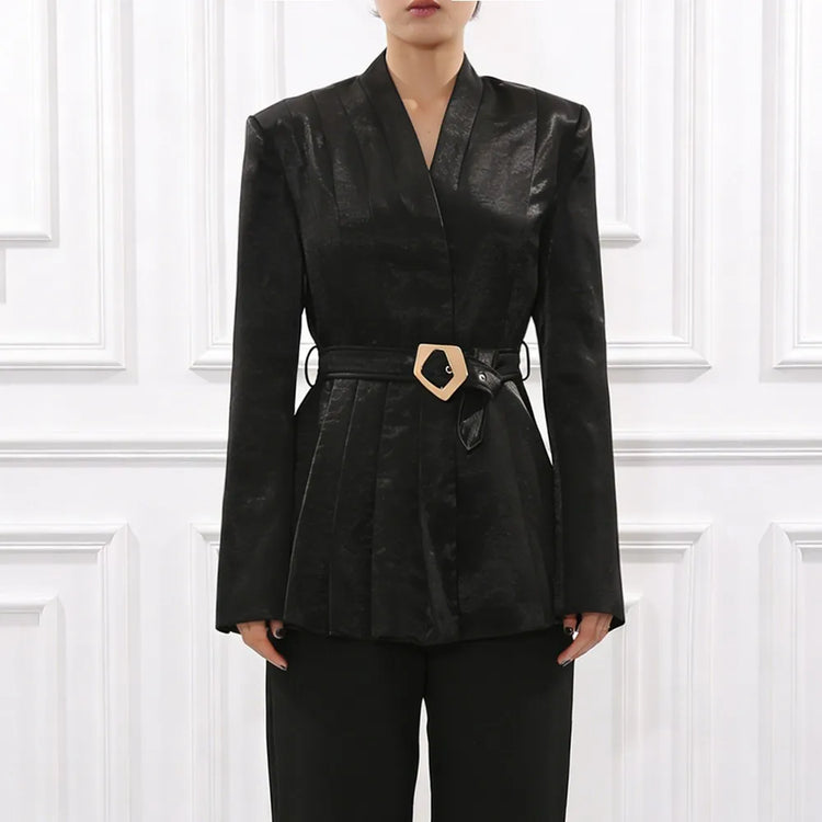 Structured Glossy Jacket