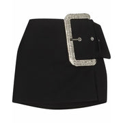 Asymmetric Mini Skirt