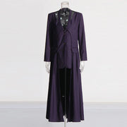 Asymmetric Longline Tailored Blazer