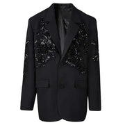 Embellished Panel Blazer