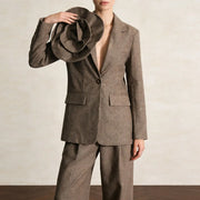 Rosette Tailored Blazer