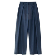 Sheer Wide-Leg Pants