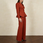 Fitted Blazer and Pants Set