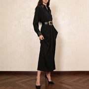 Button-Front Shirt Dress