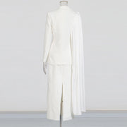 Tailored Blazer and Skirt Set
