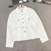 Flap-Pocket Button-Up Shirt