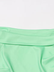 Rosette Off-Shoulder Blouse