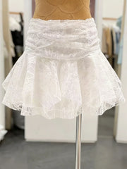 Ruffled Lace Blouse or Skirt