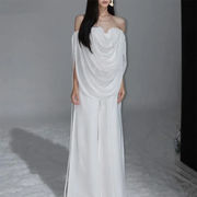 Draped Off-Shoulder Top