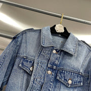 Stand-Collar Pocket Jacket