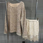 Openwork Top or Skirt