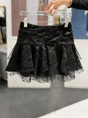 Ruffled Lace Blouse or Skirt