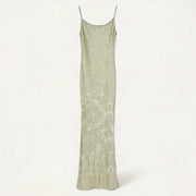 Shimmer Sleeveless Long Dress