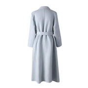 Double-Breasted Longline Coat
