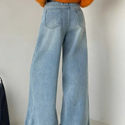 Relaxed Wide-Leg Jeans