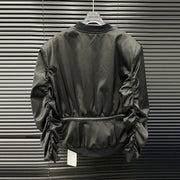 Zip-Detail Bomber Jacket