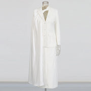 Tailored Blazer and Skirt Set