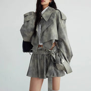Cropped Jacket or Skirt