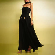 Strapless A-Line Dress