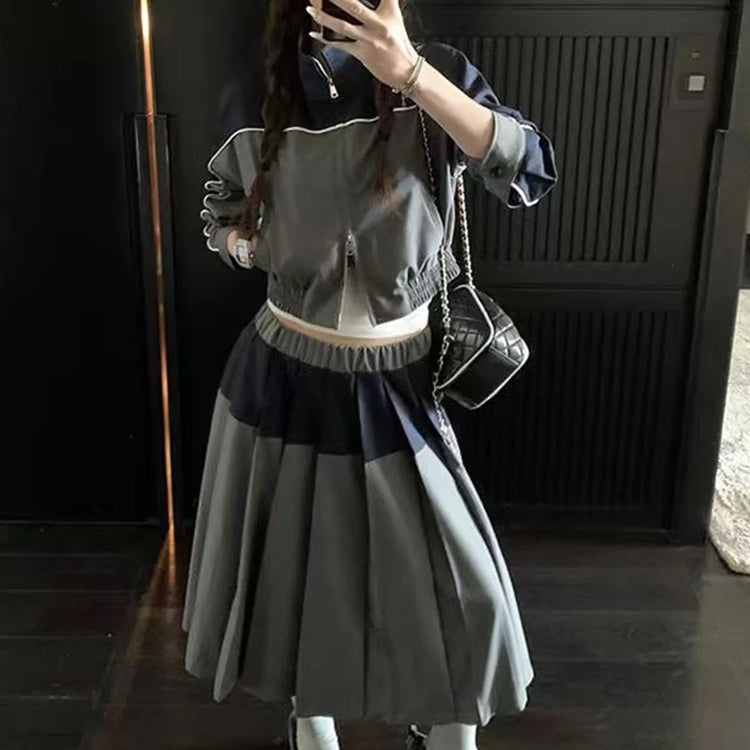 Colorblock Top or Pleated Skirt