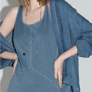Sleeveless Scoop-Neck Dress