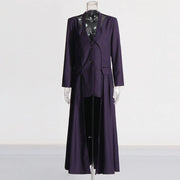 Asymmetric Longline Tailored Blazer