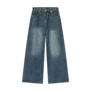 Straight-Leg Five-Pocket Jeans