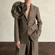 Rosette Tailored Blazer
